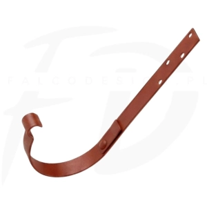 Hak nakrokwiowy L=160 Inguri 125 kolor ceglasty RAL 8004